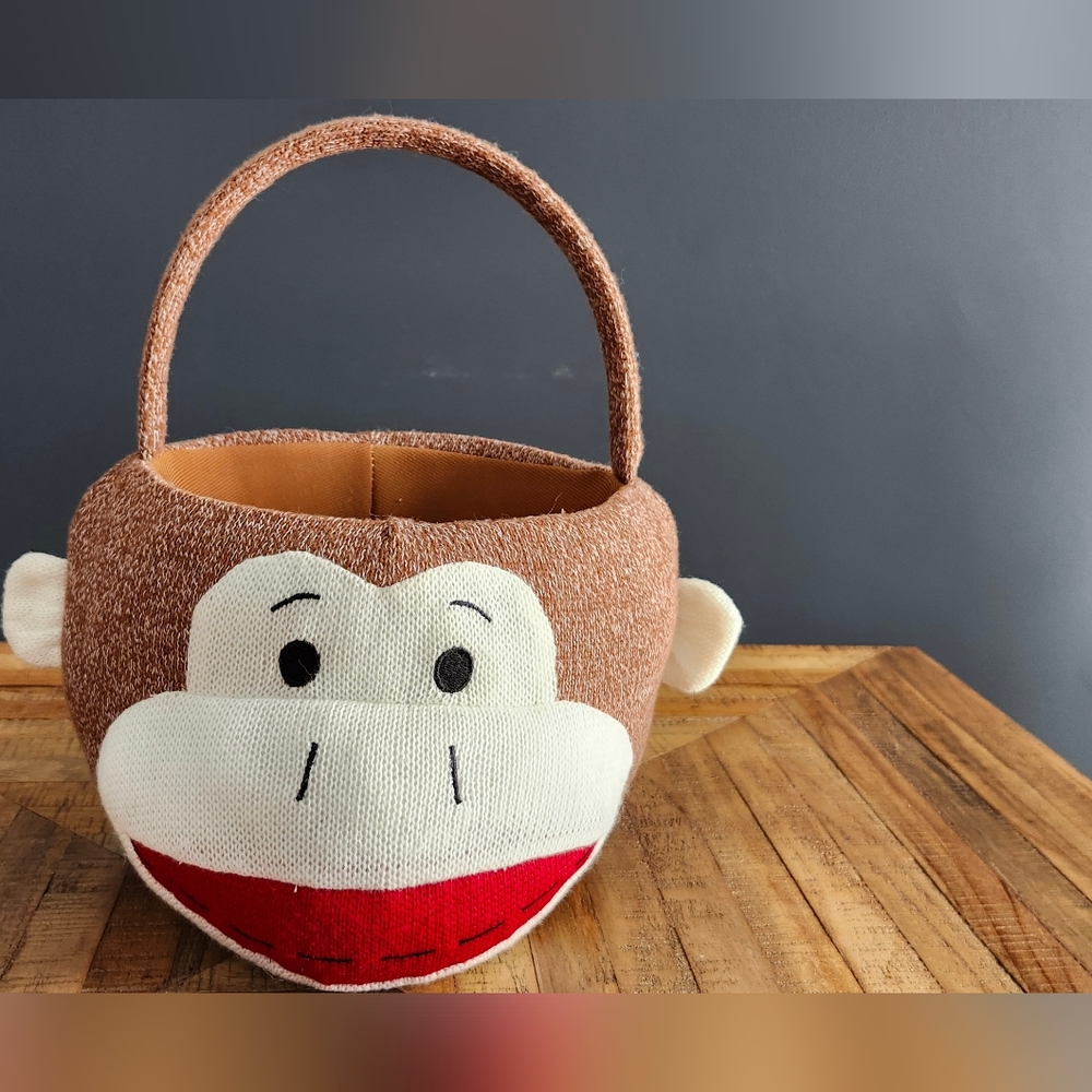 Paul Frank Y2K Dan dee sock monkey basket